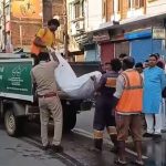 महराजगंज में दर्दनाक सड़क हादसा: ट्रकों की चपेट में आने से वृद्ध महिला की मौत।