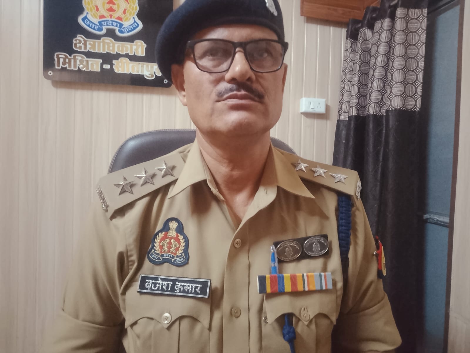 एसपी अंकुर अग्रवाल के निर्देश पर सक्रिय दिखे प्रभारी निरीक्षक प्रदीप कुमार सिंह।